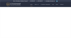 Desktop Screenshot of cacitizenship.com